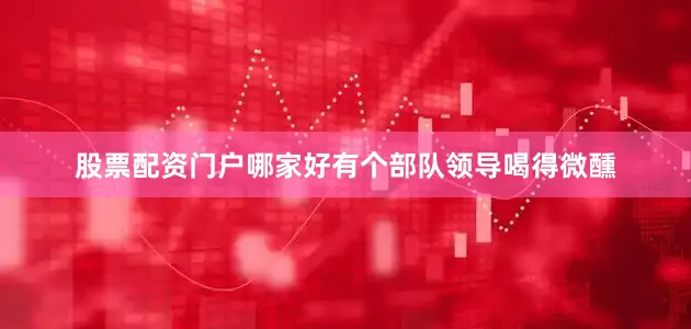 股票配资门户哪家好有个部队领导喝得微醺