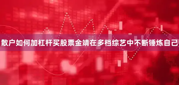 散户如何加杠杆买股票金靖在多档综艺中不断锤炼自己