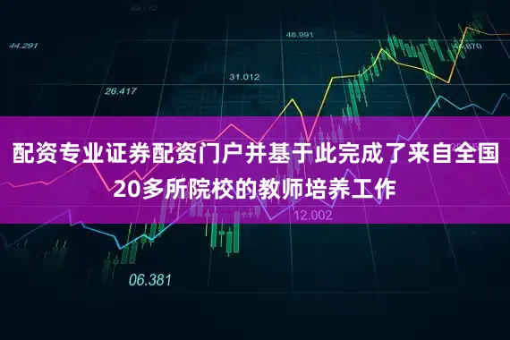 配资专业证券配资门户并基于此完成了来自全国20多所院校的教师培养工作